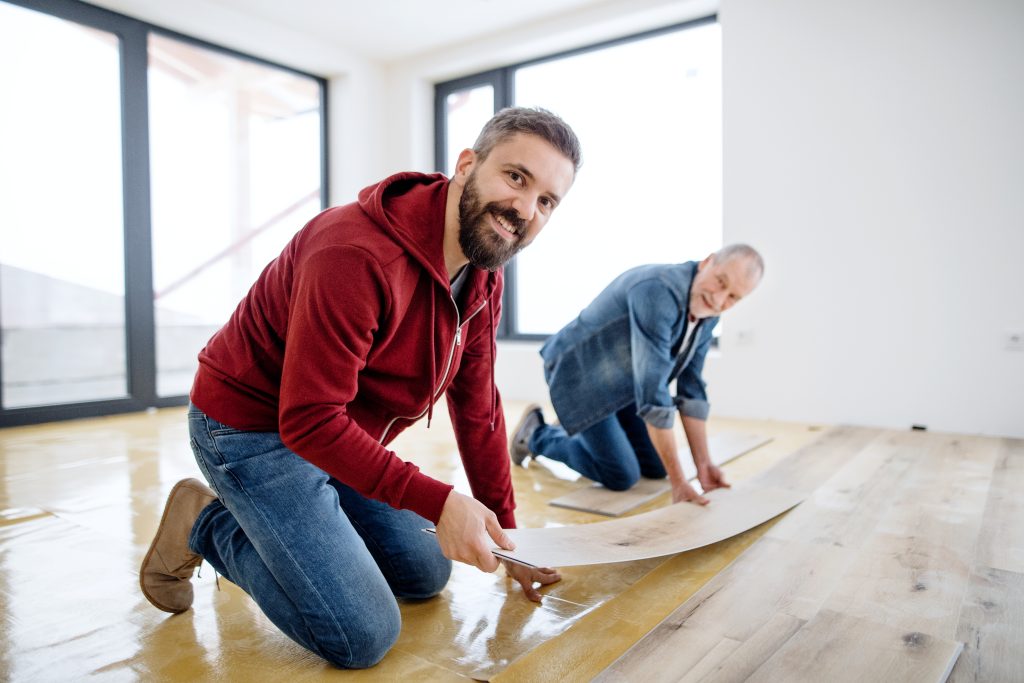 Flooring renovation services by Gamez Contractors in Maryland